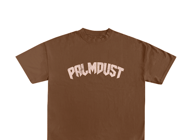 Oversized Brown PalmDust T-shirt