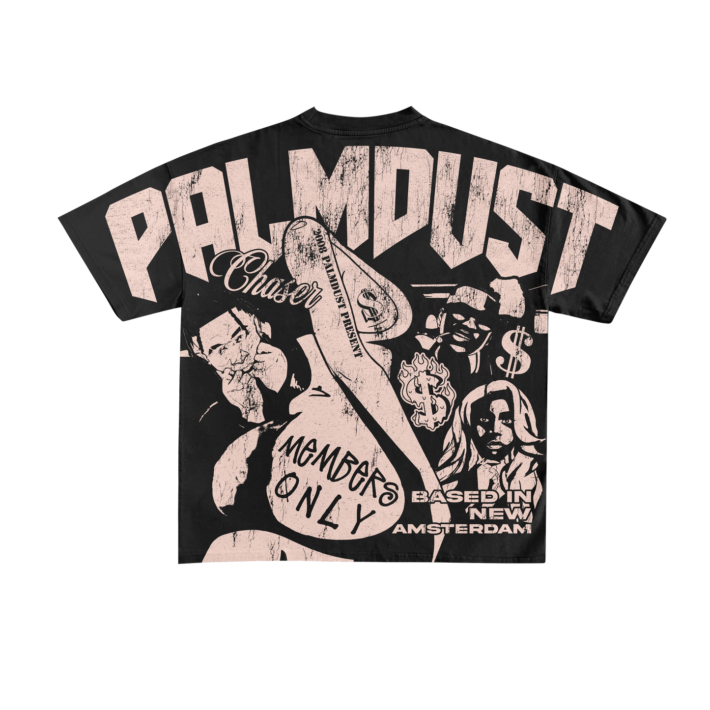 Oversized Black PalmDust T-shirt